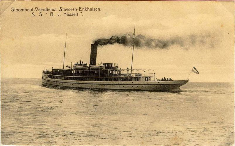 ss R. van Hasselt in volle zee